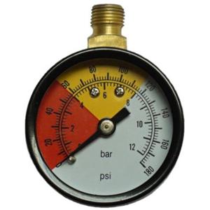 Aerotec Manometer 9415269 Aansluiting (manometer): Achterkant Schroefdraad (buiten) 1/4 1 stuk(s)