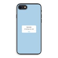 Reminder: iPhone SE 2020 Biologisch afbreekbaar hoesje