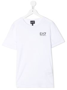 Ea7 Emporio Armani t-shirt à logo imprimé - Blanc