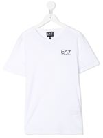 Ea7 Emporio Armani t-shirt à logo imprimé - Blanc