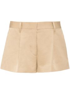 Miu Miu short chino à taille basse - Tons neutres