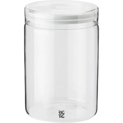 Rig-Tig Store-It Voorraadpot 1l licht grijs