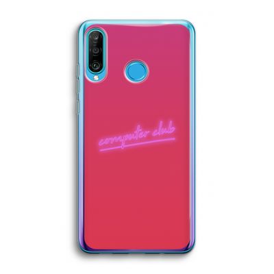 Vice Glow: Huawei P30 Lite Transparant Hoesje