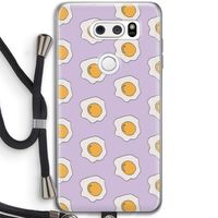Bacon to my eggs #1: LG V30 Transparant Hoesje met koord