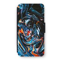 Black Unicorn: iPhone 8 Flip Hoesje