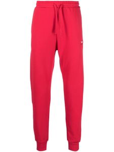 Diesel pantalon de jogging P-Tary-Div à logo brodé - Rouge