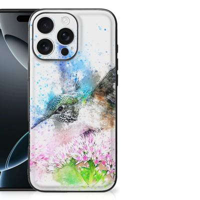 Kleurrijke Telefoonhoesje iPhone 16 Pro Max Vogel