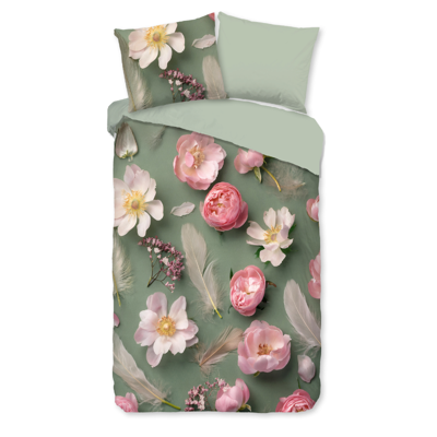 Dekbedovertrek Natuur & Bloemen 200x200 Cm Ademend & Anti-allergisch & Verwarmend Good Morning - Dekbed-Discounter.nl Dekbedovertrek Natuur & Bloemen 200x200 Cm Ademend & Anti-allergisch & Verwarmend Good Morning - Dekbed-Discounter.nl