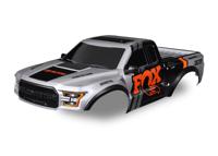 Traxxas - Body, 2017 Ford Raptor, Fox (heavy duty)/ decals (includes latches and latch mounts for clipless mounting) (TRX-5916-FOX)