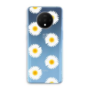 Margrietjes: OnePlus 7T Transparant Hoesje