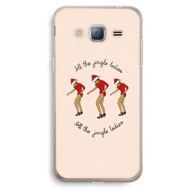 Jingle Ladies: Samsung Galaxy J3 (2016) Transparant Hoesje