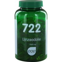 722 Lijnzaadolie 1000 mg - thumbnail