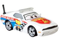 Disney speelgoedauto Pat Traxson junior 10,5 cm staal wit - thumbnail