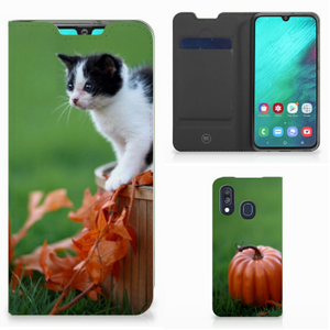 Samsung Galaxy A40 Hoesje maken Kitten