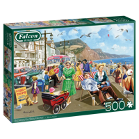 Sidmouth Seafront Puzzel 500 Stukjes