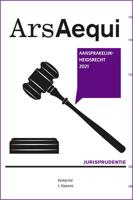 Jurisprudentie Aansprakelijkheidsrecht 2021 (Paperback)