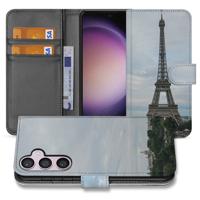 Book Case Hoesje Maken voor de Samsung Galaxy S24 Plus | Eigen telefoonhoesje ontwerpen | Op maat gemaakt