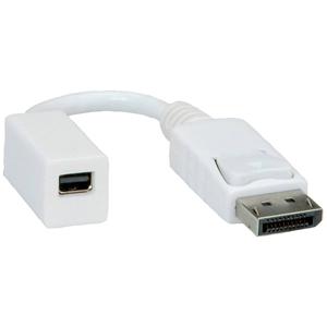 Roline 12.03.3132 DisplayPort / Mini-displayport Adapter Wit 0.15 m