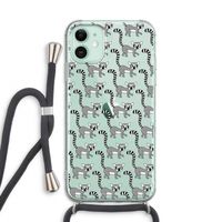 Makis: iPhone 11 Transparant Hoesje met koord