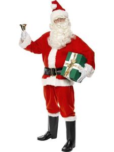 Kerstmannenpak volwassen