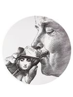 Fornasetti assiette décorative Variazioni n.256 - Noir