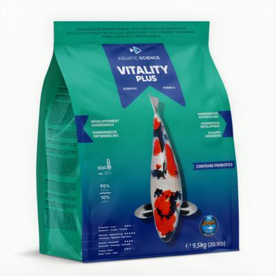 Aquatic Science Vitality Plus Medium - Premium 9,5kg Vijvervisvoer voor Middelgrote Vissen Aquatic Science Vitality Plus Medium - Premium 9,5kg Vijvervisvoer voor Middelgrote Vissen
