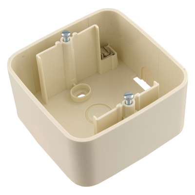 Busch-Jaeger SI Opbouwraam | Opbouw | 1-voudig | Crème - 66.000.32