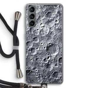 Maanlandschap: Samsung Galaxy S21 Transparant Hoesje met koord