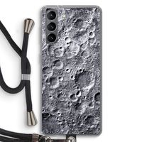 Maanlandschap: Samsung Galaxy S21 Transparant Hoesje met koord