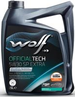 Wolf motorolie "officialtech sp-extra" motoroil 5w30 5l off.tech sp extra