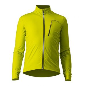 Castelli GO fietsjack geel heren L