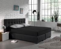 Dreamhouse Enkel Jersey 135 gr. Hoeslaken Zwart 140 x 200