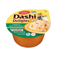 INABA Dashi Delights Chicken with bonito flakes in broth - Kattensnoepje - 70g