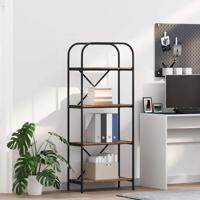Boekenkast Oud hout 60 x 30 x 146 cm Bewerkt hout Boekenkast Oud hout 60 x 30 x 146 cm Bewerkt hout