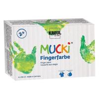 Overige Merken Kreul mucki vingerverf 6x150 ml