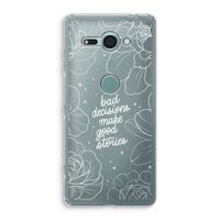 Good stories: Sony Xperia XZ2 Compact Transparant Hoesje