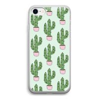 Cactus Lover: iPhone SE 2020 Transparant Hoesje