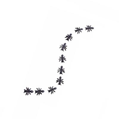 Namaak mieren van 1,5 cm - Kunststof - 75x stuks - Halloween