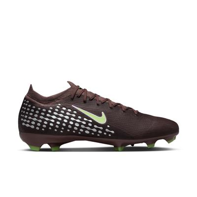 Nike Zoom Mercurial Vapor 16 Mbappé Pro Gras Voetbalschoenen (FG) Bruin Neongeel Zilver Nike Zoom Mercurial Vapor 16 Mbappé Pro Gras Voetbalschoenen (FG) Bruin Neongeel Zilver