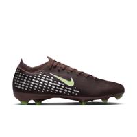 Nike Zoom Mercurial Vapor 16 Mbappé Pro Gras Voetbalschoenen (FG) Bruin Neongeel Zilver