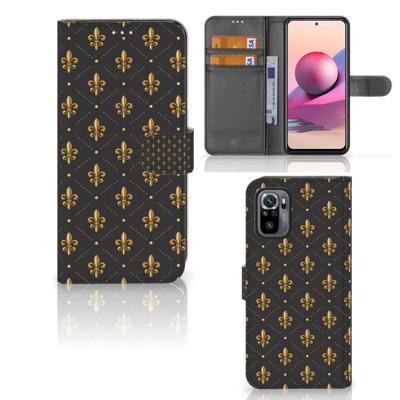 Xiaomi Redmi Note 10S | 10 4G | Poco M5s | Telefoon Hoesje | Franse Lelie