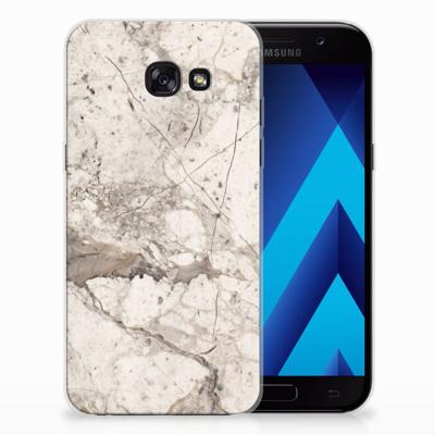 Samsung Galaxy A5 2017 | TPU | Siliconen hoesje | Marmer Beige