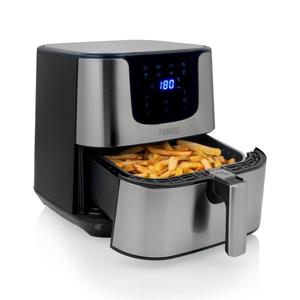 Princess 01.182060.01.001 Airfryer 5.5 l 1700 W Anti-aanbaklaag, Timerfunctie, Oververhittingsbeveiliging, Met display Zwart/zilver