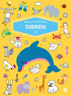 Mijn groot kleurboek dieren (Paperback)