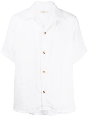 TRUE TRIBE chemise boutonnée à manches courtes - Blanc