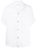 TRUE TRIBE chemise boutonnée à manches courtes - Blanc