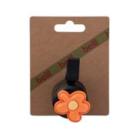 Fietsbel Flower Orange