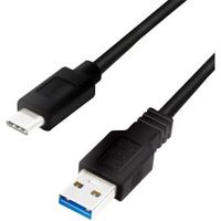 LogiLink CU0170 USB-kabel 2 m USB 3.2 Gen 1 (3.1 Gen 1) USB A USB C Zwart - thumbnail