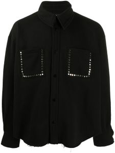 DUOltd chemise oversize à ornements - Noir