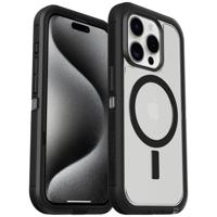 Otterbox Defender XT Backcover Apple iPhone 15 Pro Transparant, Zwart MagSafe compatible - thumbnail